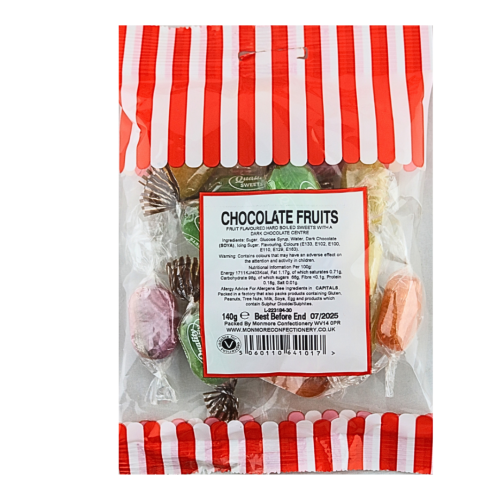 Chocolate Fruits 140g