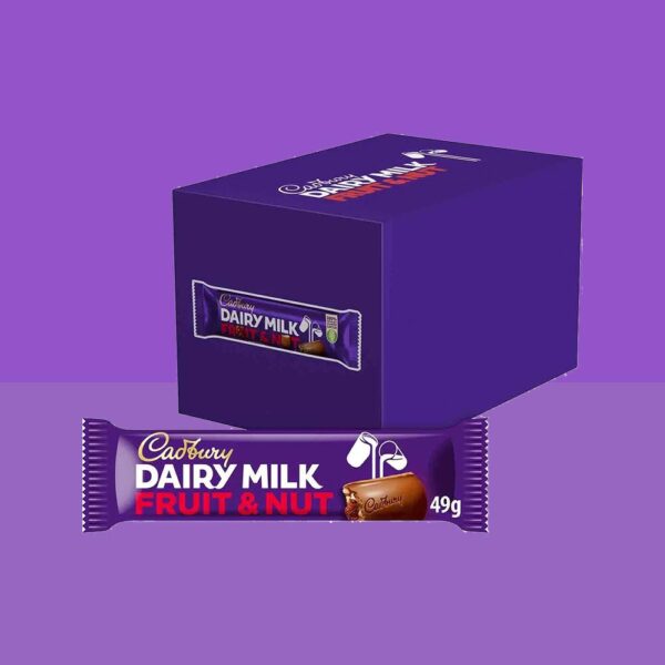 Cadbury Dairy Milk Fruit & Nut 49g x48
