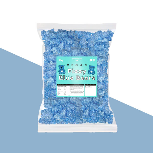 Candycrave Vegan Fizzy Blue Bears 2kg