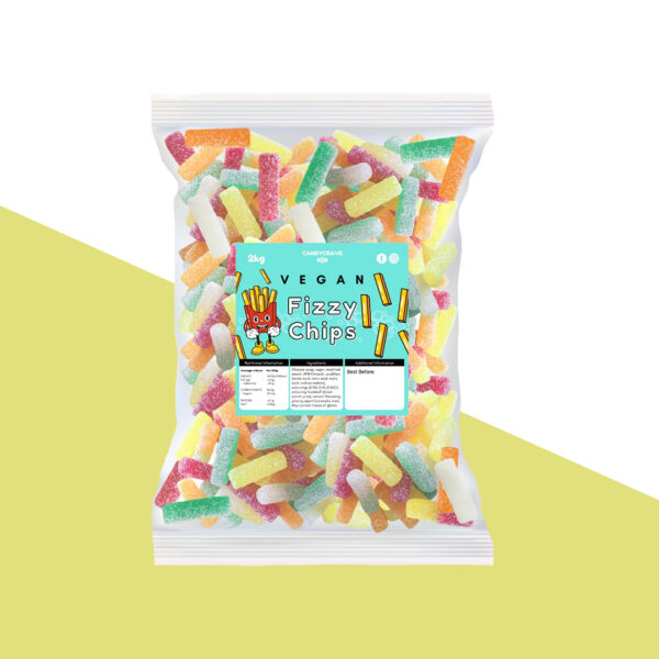 Candycrave Vegan Fizzy Chips 2kg
