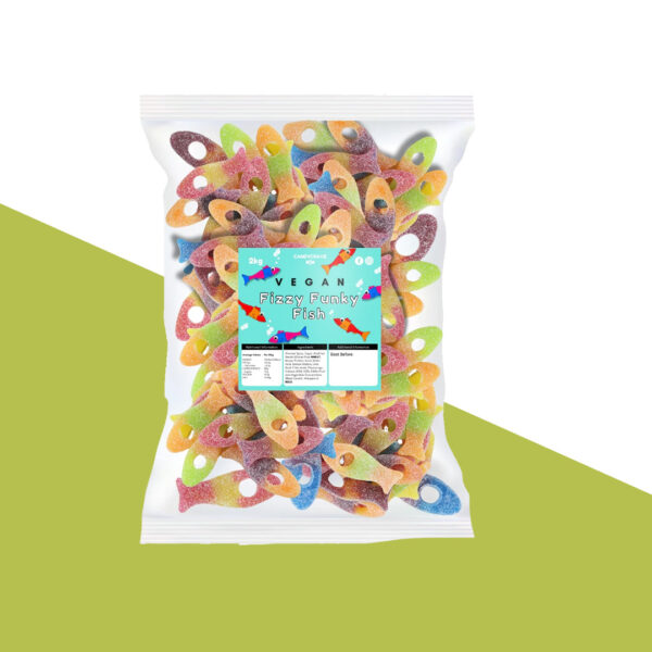 Candycrave Vegan Fizzy Funky Fish 2Kg