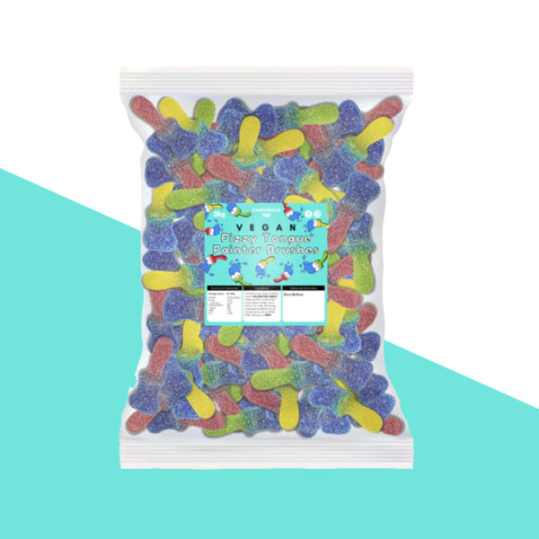Candycrave Vegan Fizzy Tongue Painter Brushes 2kg