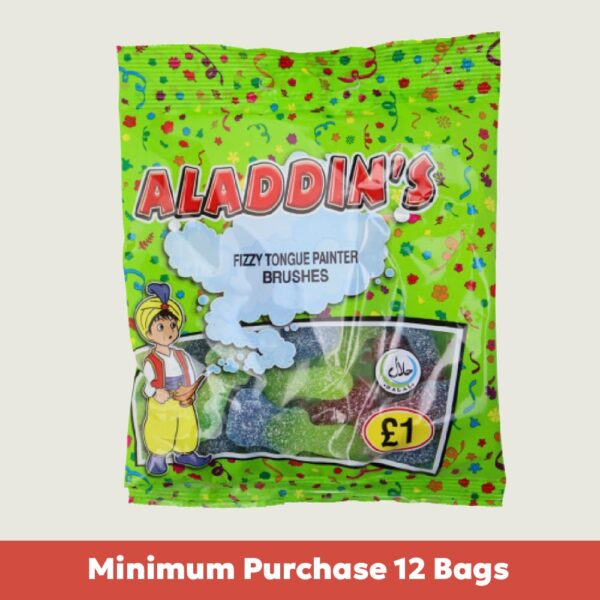 Aladdin's Fizzy Tongue Painter Brushes 110g x12