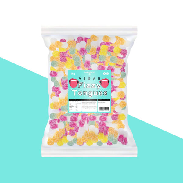 Candycrave Vegan Fizzy Tongues 2kg