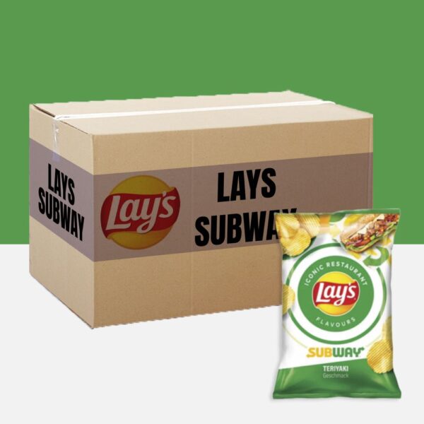 Lays Subway Teriyaki 150g x9