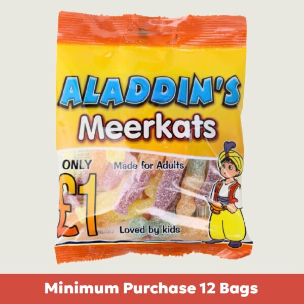 Aladdin's Fizzy Meerkats 110g x12