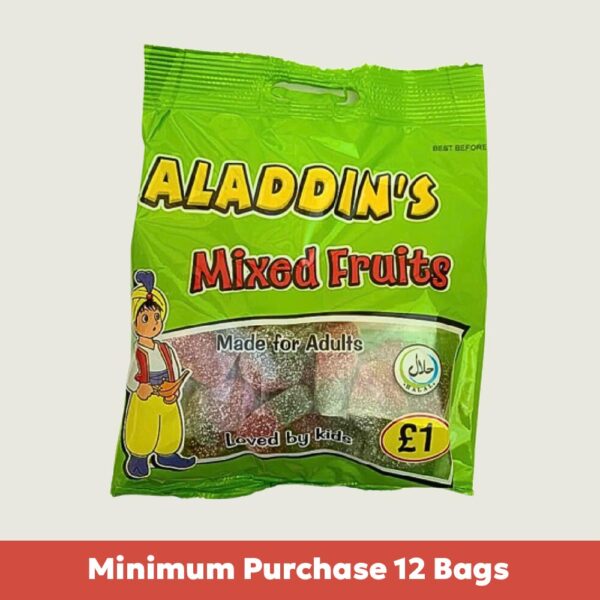 Aladdin's Sour Mixed Fruits 100g x12