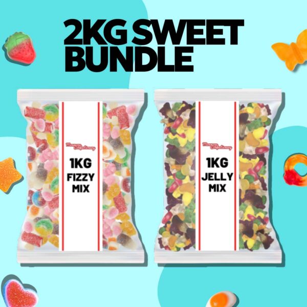 2kg Fizzy And Jelly Sweet Bundle