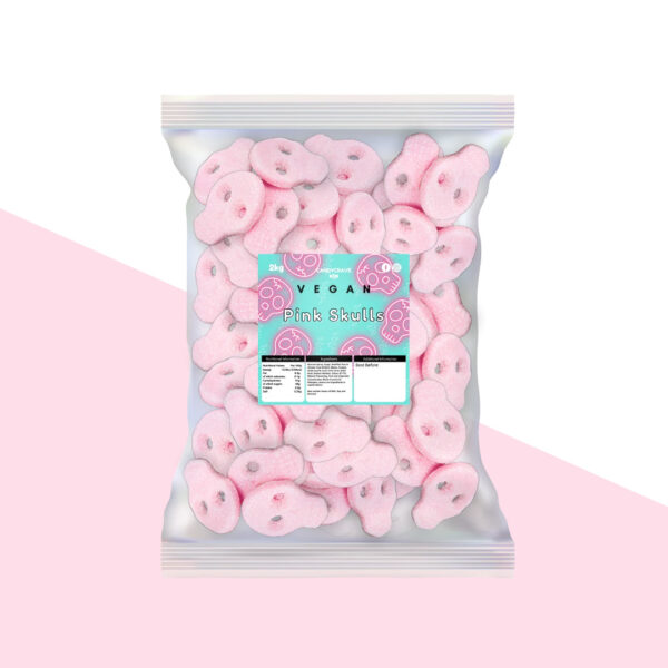 Candycrave Vegan Pink Skulls 2kg