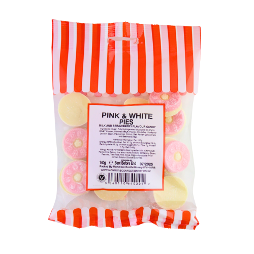 Pink & White Pie 140g