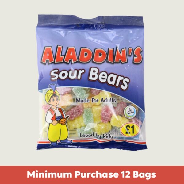 Aladdin's Sour Bears 110g x12