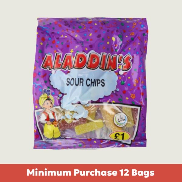 Aladdin's Sour Chips 110g x12