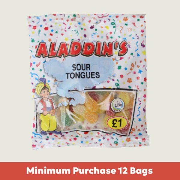 Aladdin's Sour Tongues 110g x12