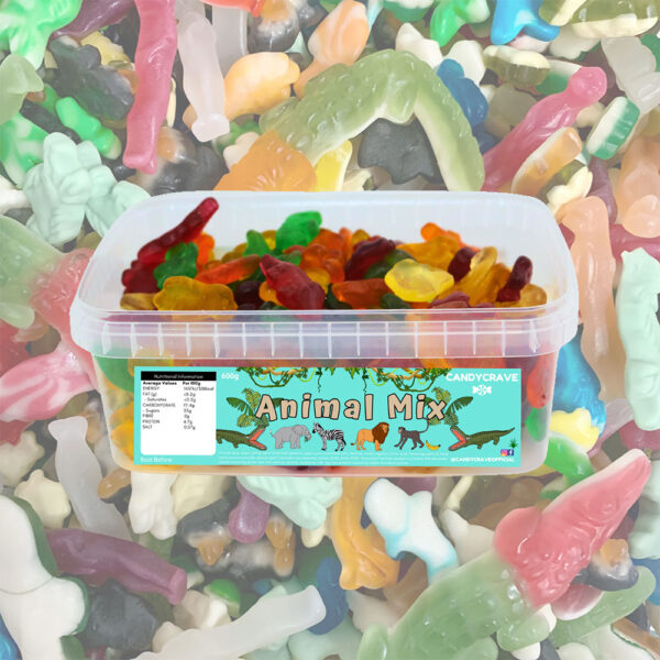 Candycrave Animal Mix Tub 600g