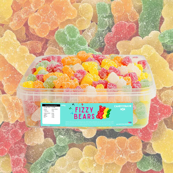 Candycrave Fizzy Bears Tub 600g