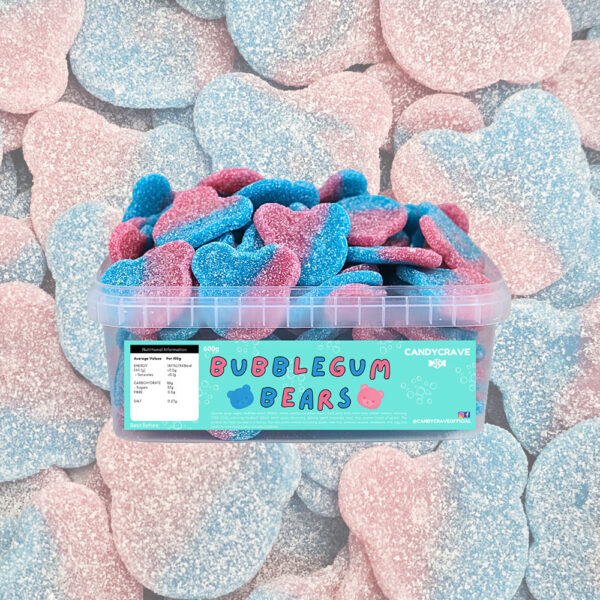 Candycrave Bubblegum Bears Tub 600g