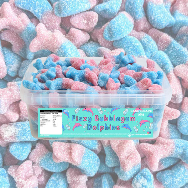 Candycrave Bubblegum Dolphin Tub 600g