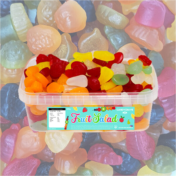 Candycrave Fruit Salad Tub 600g