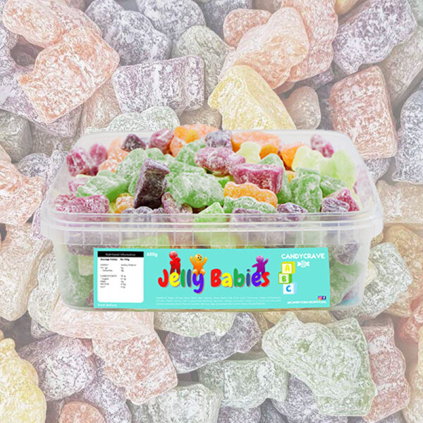 Candycrave Jelly Babies Tub 600g