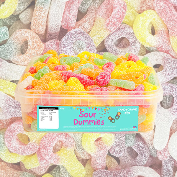 Candycrave Sour Dummies Tub 600g