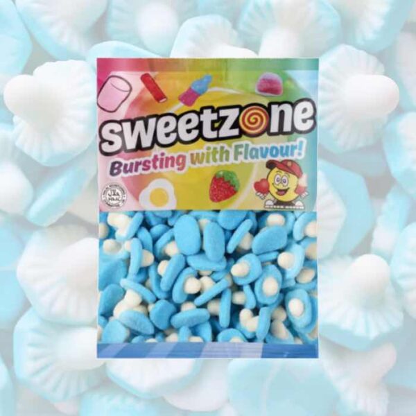 Sweetzone Blue Raspberry Mushrooms 1kg