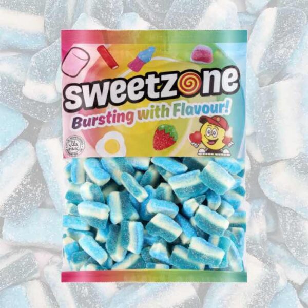 Sweetzone Blue Raspberry Slices 1Kg