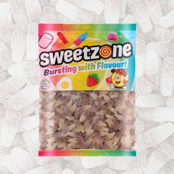 Sweetzone Mini Fizzy Cola Bottles 1Kg