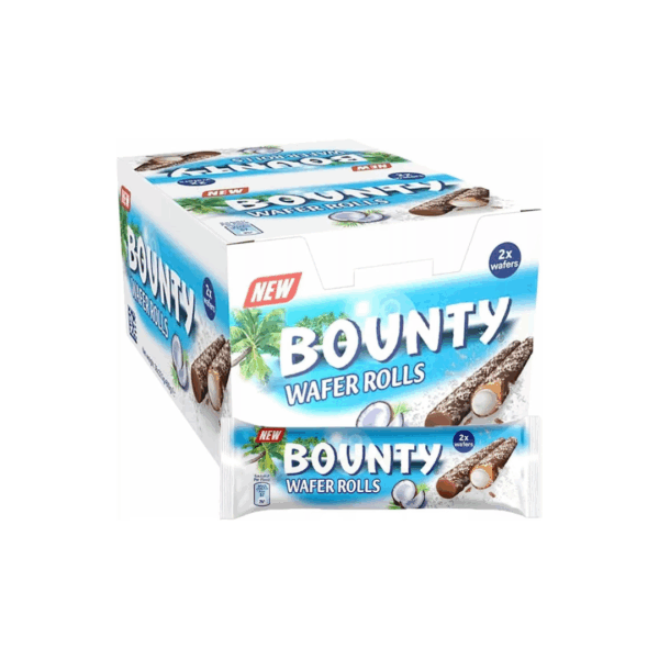 Box of 12 - Bounty Wafer Rolls 23.4g