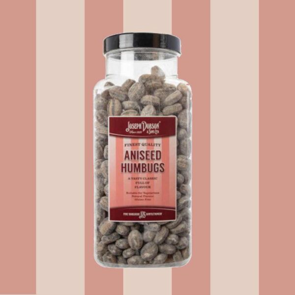 Joseph Dobson Aniseed Humbugs 2.72kg Jar