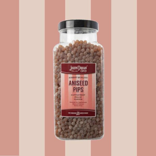 Joseph Dobson Aniseed Pips 2.72kg Jar