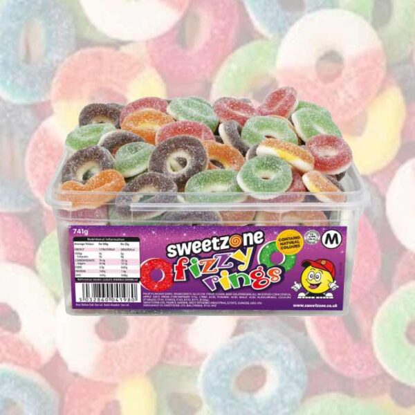 Sweetzone Fizzy Rings 741g