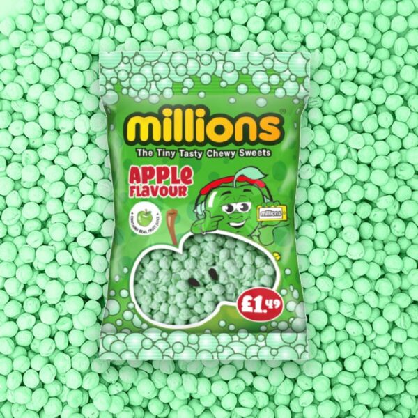 Millions Apple 110g Bags x12