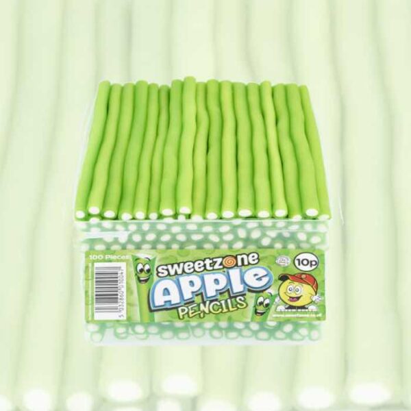 Sweetzone Apple Pencils Tub 100 Count