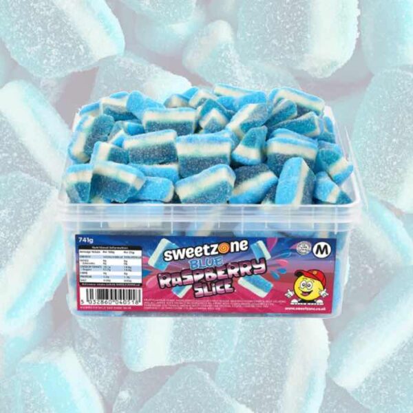 Sweetzone Blue Raspberry Slice Tub 741g