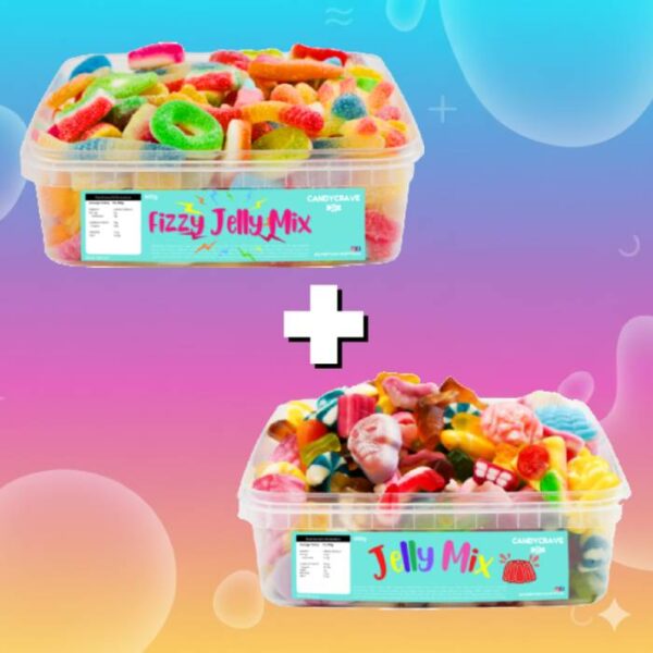 Bundle - Candy Crave Jelly & Fizzy Mix Tubs