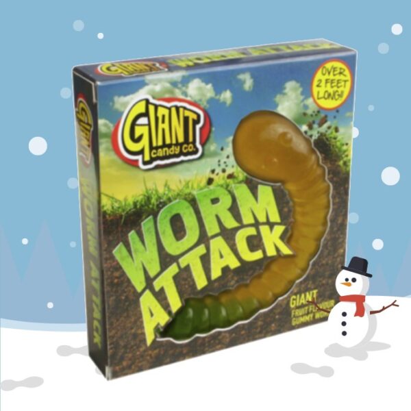 Giant Gummy Worm 800g Gift Pack
