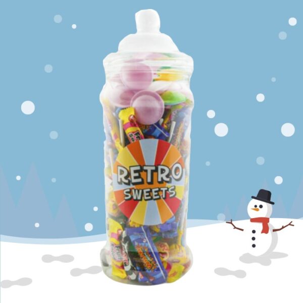 Pells Retro Sweet Mixture Gift Jar 800g