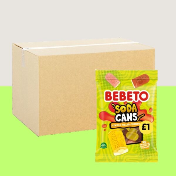 Bebeto Soda Cans 130g x10