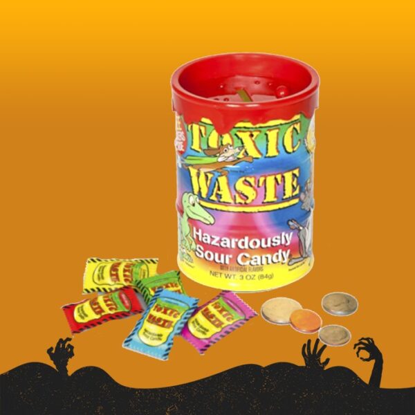 Toxic Waste Drum Money Bank Multi-Coloured 85g