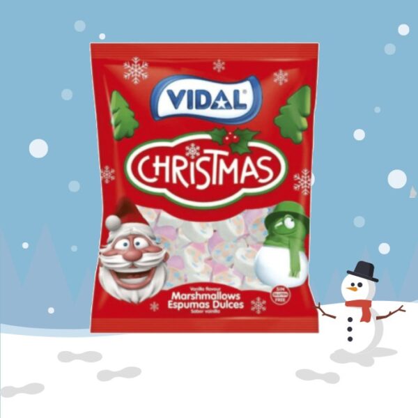 Vidal 1kg Santa Marshmallows 1kg