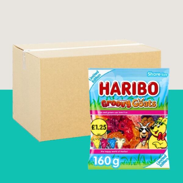 Haribo Groovy Goats 160g x12