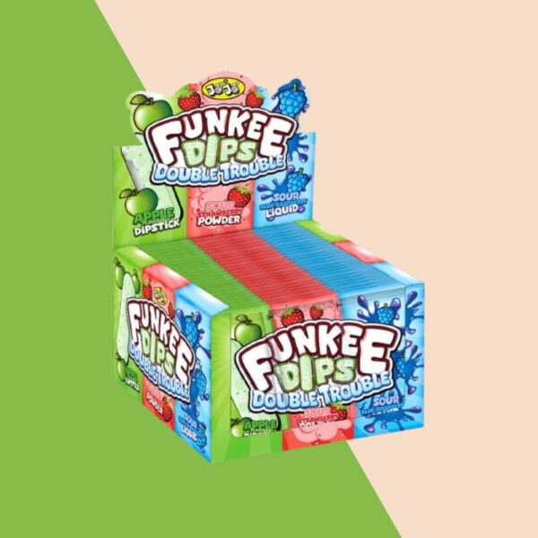 American Continental Funkee Dips Double Trouble 24g x24