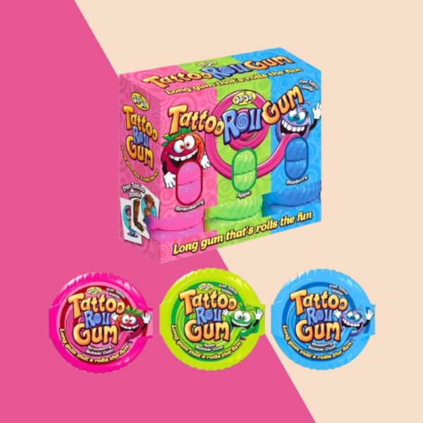 American Continental Tattoo Gum Roll 40g x24