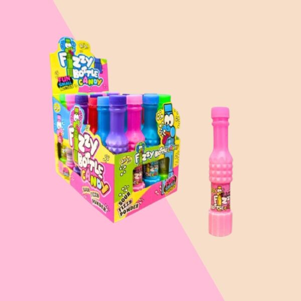 American Continental Fizzy Bottle Candy 18g x24