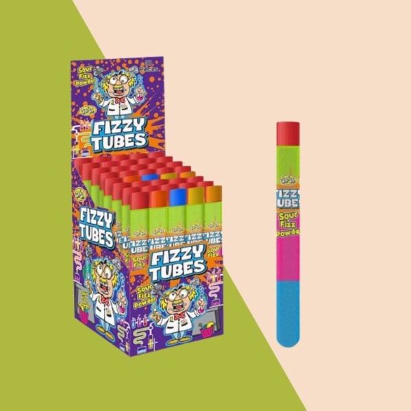 American Continental Sour Fizzy Tubes 15g x30