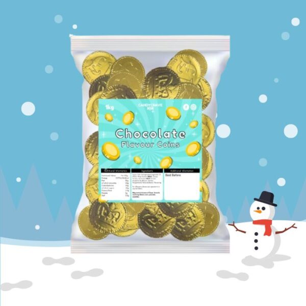1kg Chocolate Flavour Coins