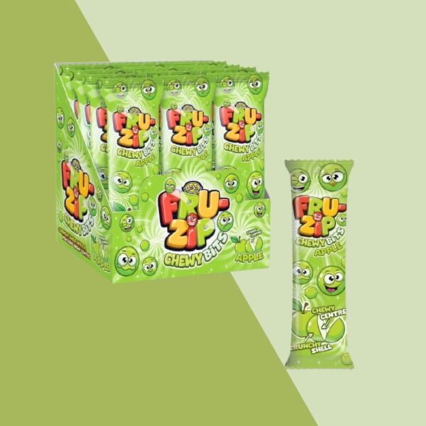 American Continental FruZip Chewy Bits Apple 15g x24