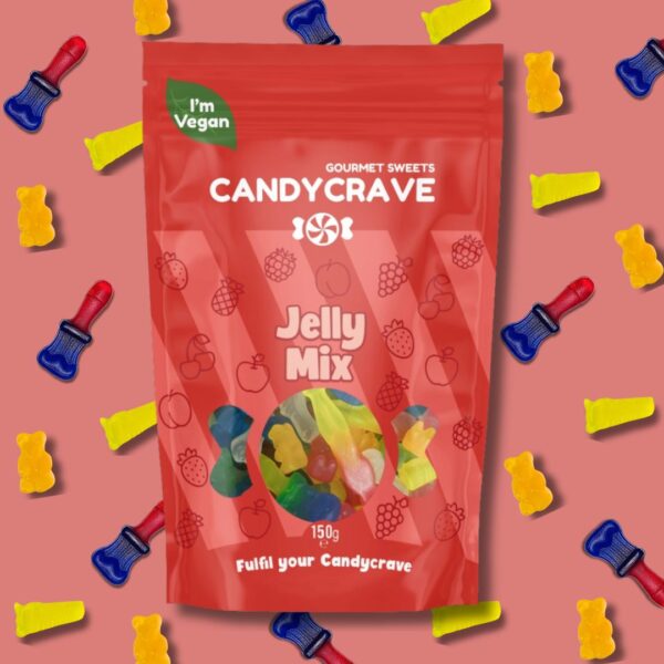 Candycrave Jelly Mix Pouch 140g x10