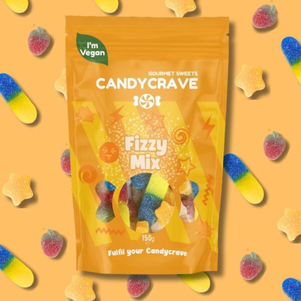 Candycrave Fizzy Mix Pouch 140g x10