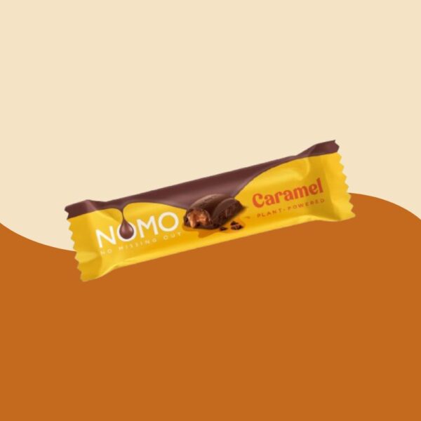 Nomo Caramel Vegan Chocolate Bars x24